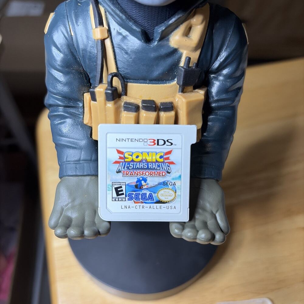 Sonic & All-Stars Racing Transformed (Nintendo 3DS) Cartridge Only - MINT T&W